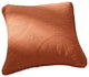 Tache Tuscany Sunrise 2-Piece Orange Floral Cushion Covers