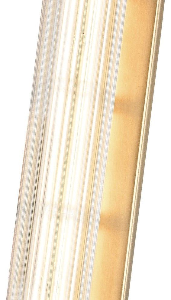 Shaw 1-Light LED Wall Sconce, Aged Brass