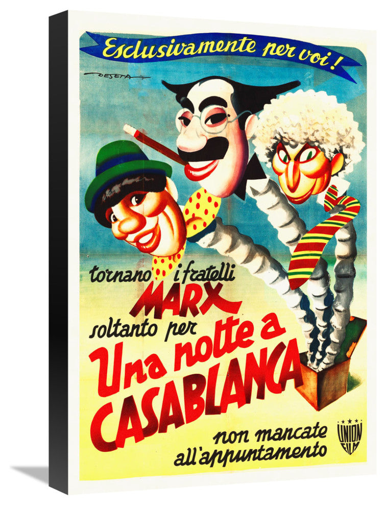 Marx Brothers, Italian, A Night In Casablanca 02, 15x22
