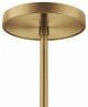 Mercer 4-Light Pendant Light, White Satin Brass