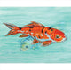Betsy Drake Koi Outdoor Wall Hanging 24x30