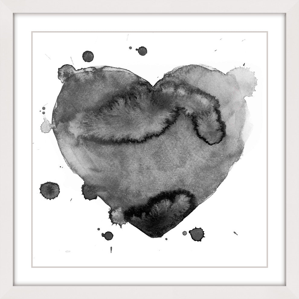 "Heart of Sadness" Framed Art Print