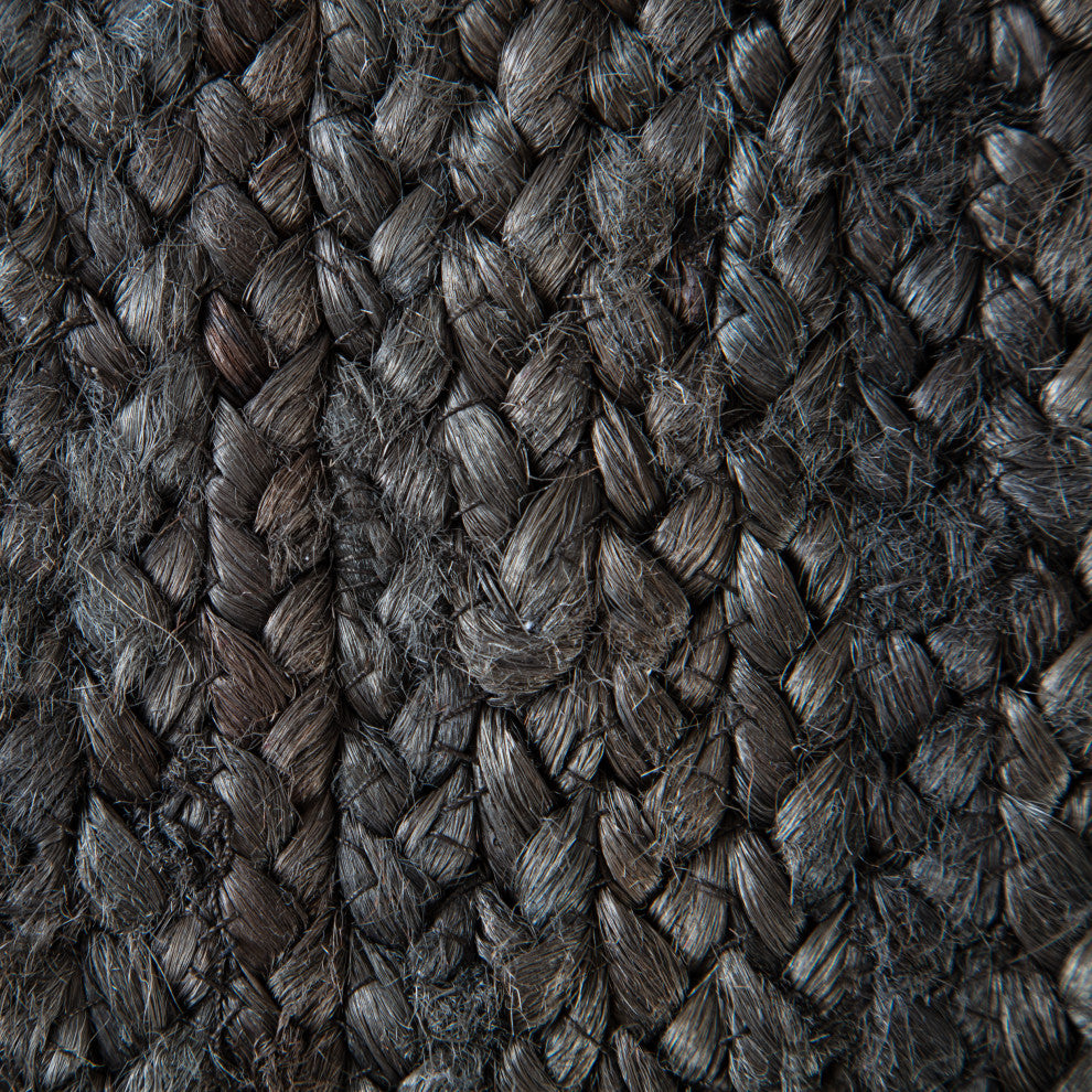 3'x5' Kerala Gray Jute Rug