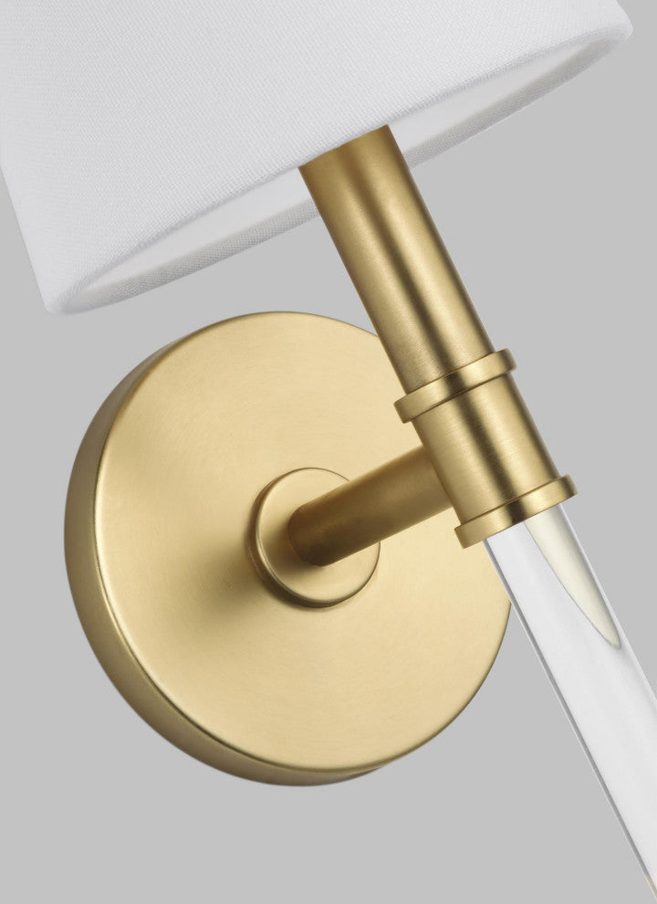 Generation Lighting, CW1081BBS, Sconce, Burnished Brass