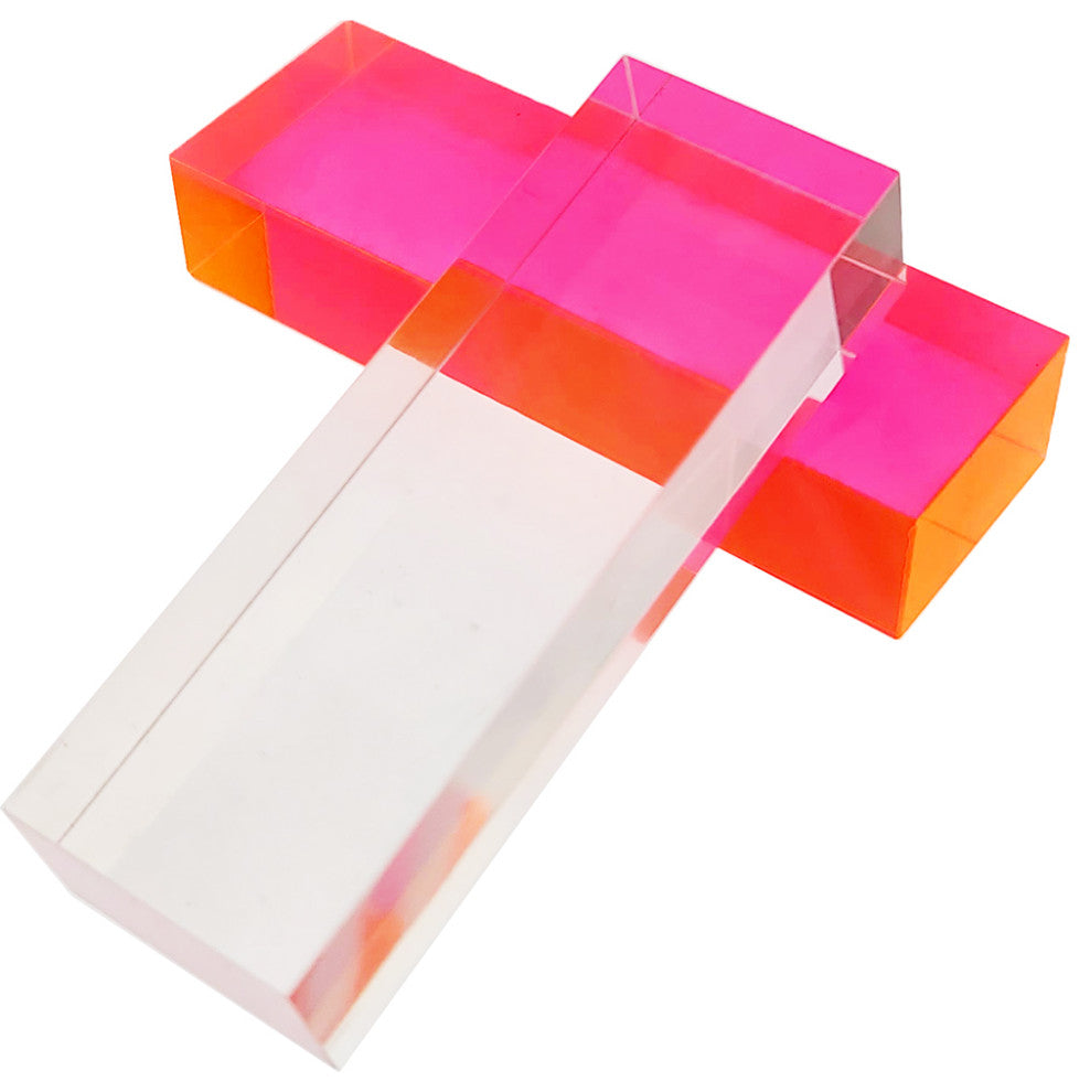 OnDisplay 3D Luxe Acrylic Stacking Tower Puzzle Game - Tumbling Block Game (Pin