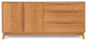 Copeland Catalina 3 Drawers On Right, 2 Doors On Left Buffet, Natural Cherry