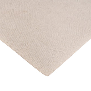 Mexico Abstract Ivory Hand-Hooked Area Rug 3'6" x 5'6"