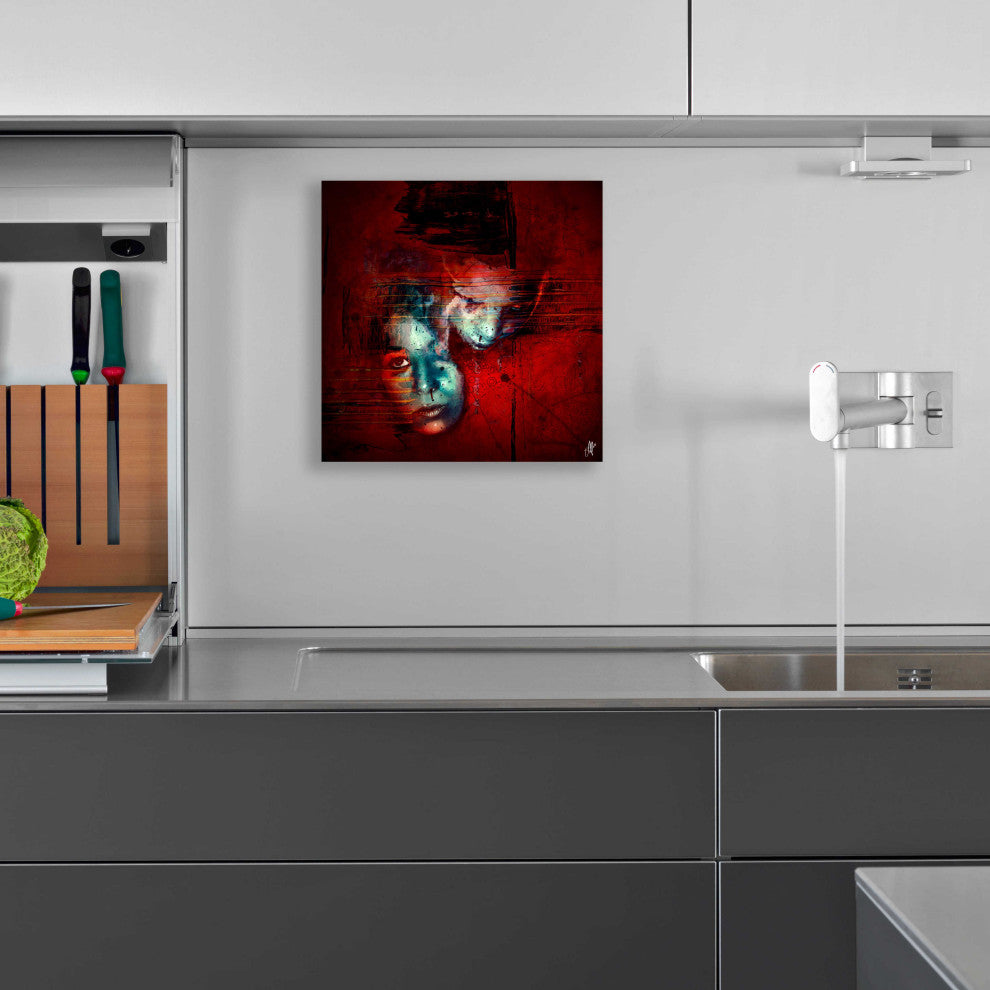 Epic Art 'Ex Empathika' by Mario Sanchez Nevado, Acrylic Glass Wall Art, 12"x12"
