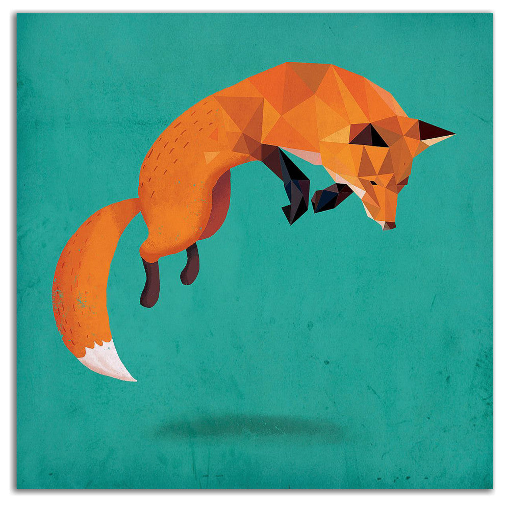 "Transition" by Michael Buxton, Print on Canvas, 14"x14"