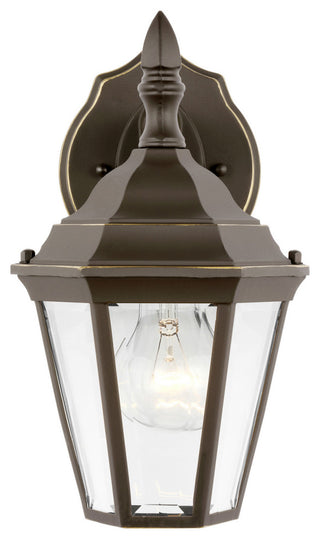 Bakersville 1-Light Outdoor Wall Lantern, Antique Bronze