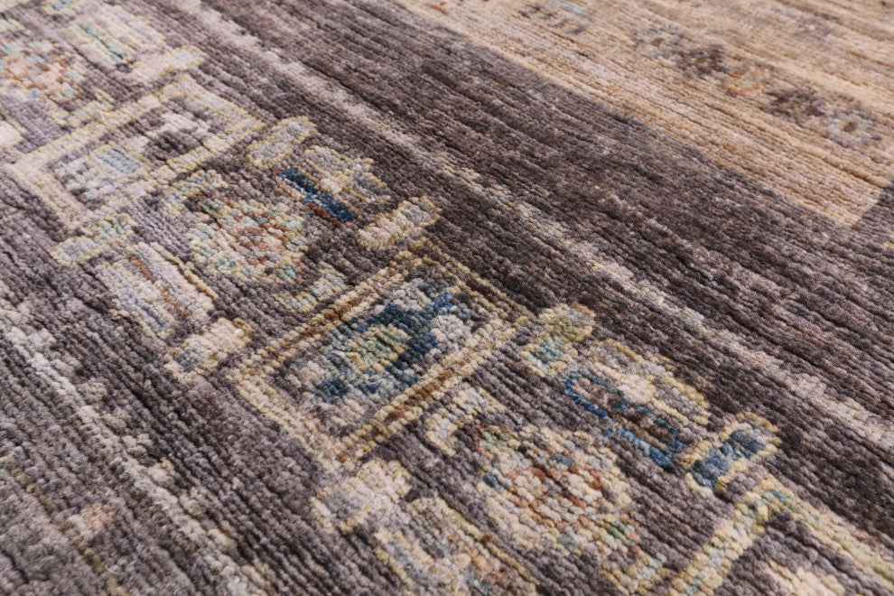 8' 0" X 10' 0" Tribal Persian Gabbeh Handmade Wool Rug Q9967