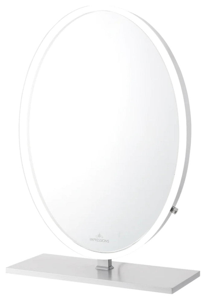Heiress Pro Vanity Mirror with Lights, Silver