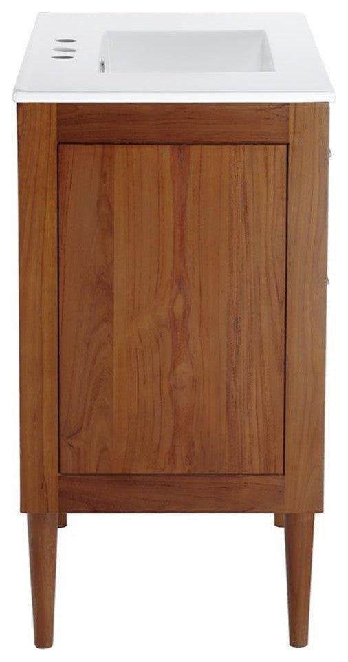 Cassia 36" Bathroom Vanity Natural White