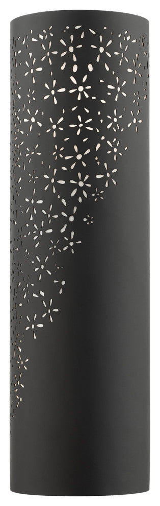 Black Stylish, Transitional, Intricate, Urban Sconce