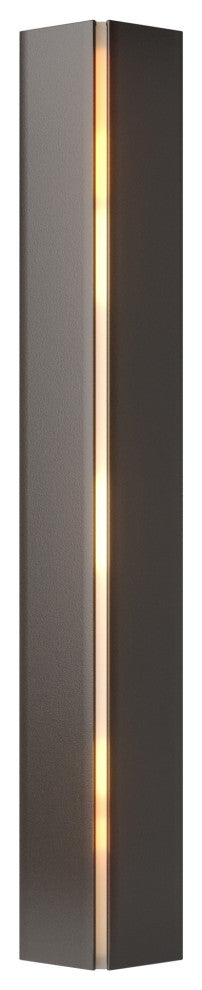 Gallery Small Sconce, Oil Rubbed Bronze, Ivory Art Glass