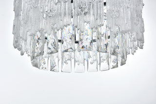 Home Living 12" Flush Mount, Chrome