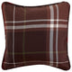 Jackson Plaid Euro Sham, 27"x27", 1 Piece
