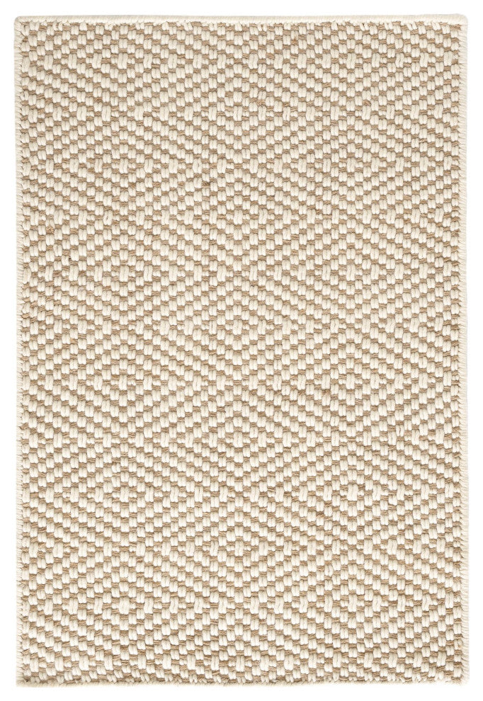 Dash & Albert Cocchi Handwoven Wool Rug, Natural, 2' x 3'