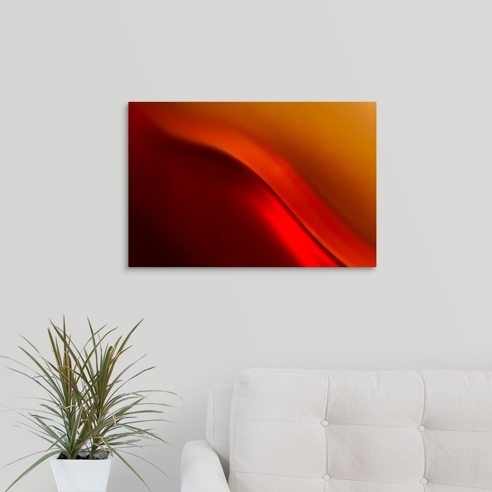 "Red Edge" Wrapped Canvas Art Print, 24"x16"x1.5"
