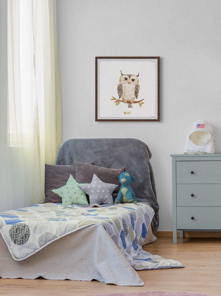 "Ready to Take Flight" Framed Painting Print, 32x32