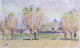 Camille Pissarro Eragny Landscape, Gallery Wrapped Canvas Print, 18"x27"