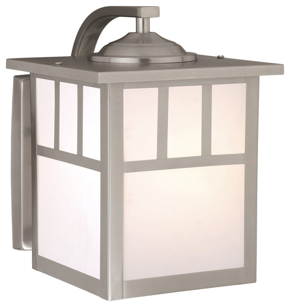 Vaxcel Mission 7' Outdoor Wall Light Stainless Steel