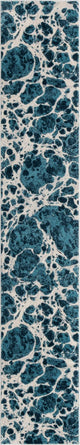 Unique Loom Oasis Breeze Area Rug, Blue, 2' 0 X 12' 0 Runner