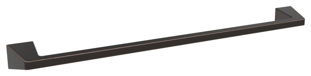 Amerock Blackrock Contemporary Towel Bar, Oil Rubbed Bronze, 24" Center-to-Cente