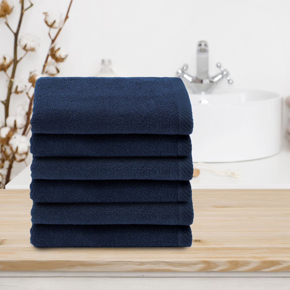 Linum Home Textiles 100% Turkish Cotton Ediree Fingertip Towels (Set of 6)