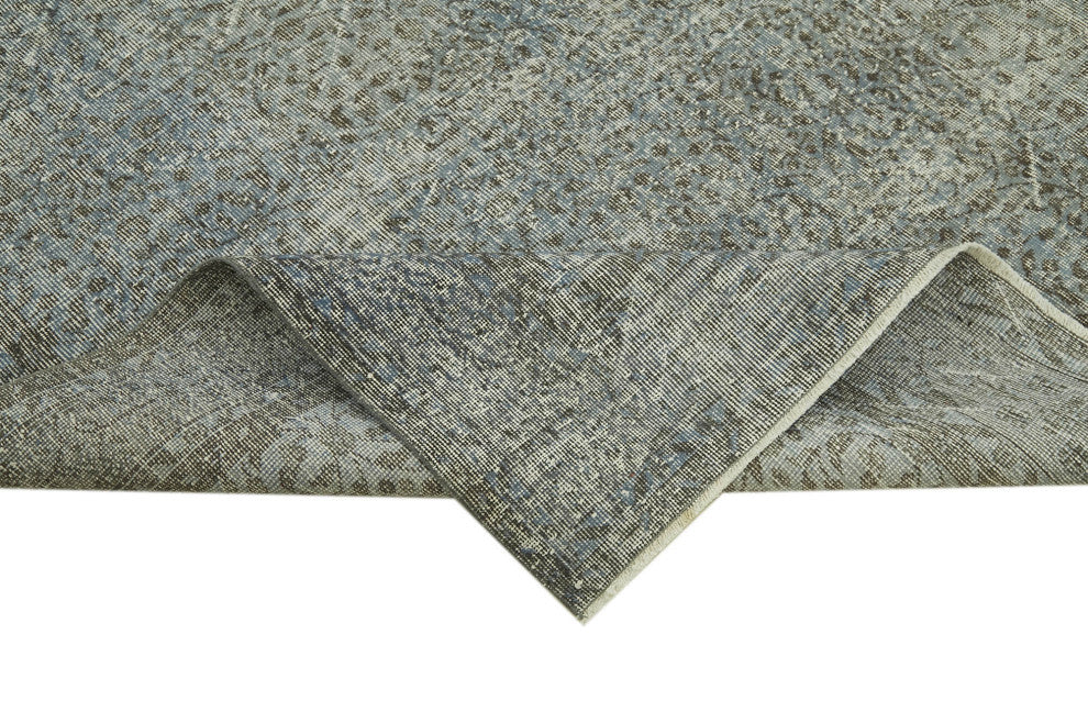 Rug N Carpet - Handmade Oriental 7' 1'' x 10' 4'' One-of-a-Kind Over-dyed Rug