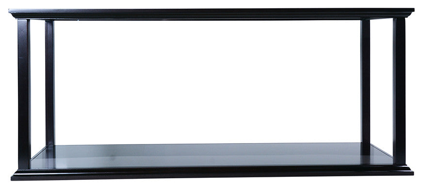 Display Case For Speed Boat Handcrafted Wooden Display Case for Model Ships