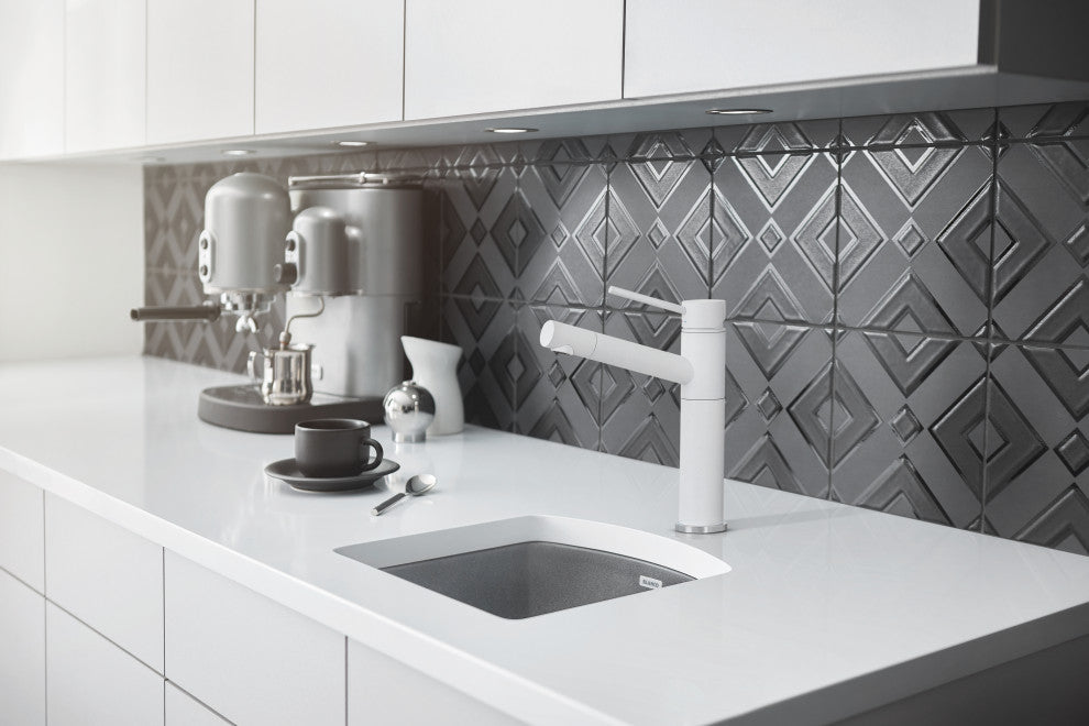 Blanco 440203 Diamond Silgranit II Bar Sink (Metallic Gray)