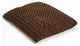 Brown 2'x3' Lux Faux Fur Rectangle Pet Bed