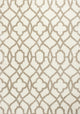 Oasis 1652 Ivory and Beige Ironwork Rug, 3'3"x5'3"