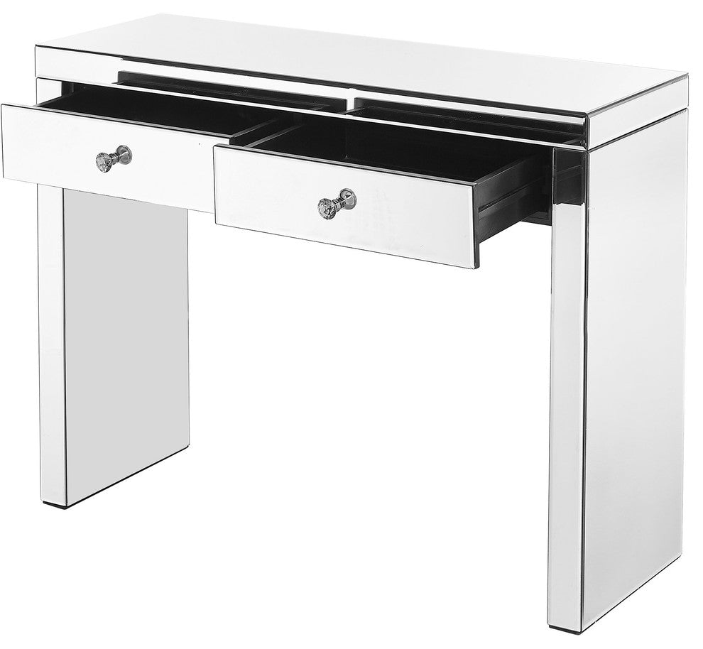Console Table 39"x14"x30", Clear