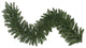 Vickerman Oregon Fir Garland, Unlit, 9' X 14"