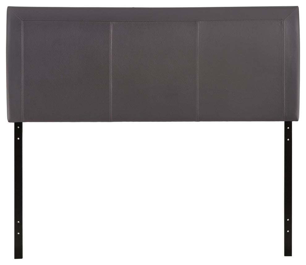 Modway Bedroom Isabella Queen Vinyl Headboard, Brown