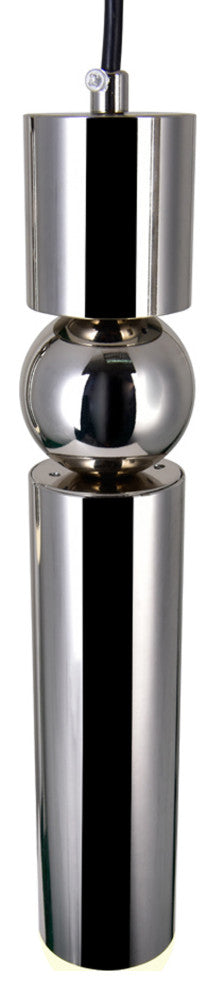 Chime LED Mini Pendant With Polished Nickel Finish