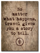 Ready2HangArt Inspirational 'Travel' Wrapped Canvas Wall Art