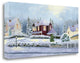 "Winter Street" By Julie Peterson, Giclee Print on Gallery Wrap Canvas