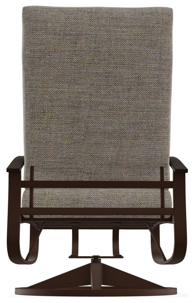 Belle Isle Cushion Deep Seat Outdoor Swivel Rocker, Cast/Kona