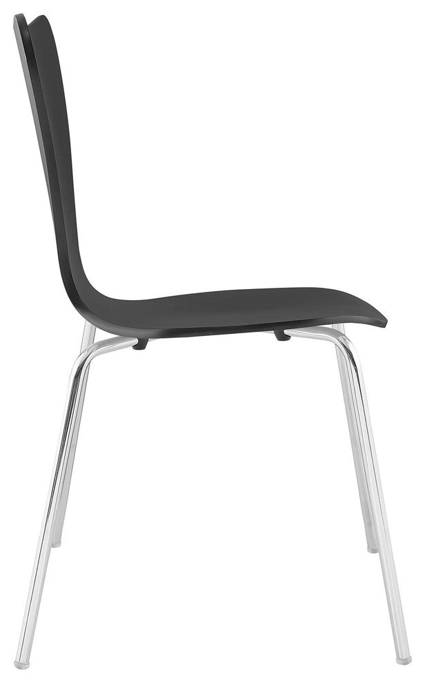 Ernie Dining Side Chair, Black
