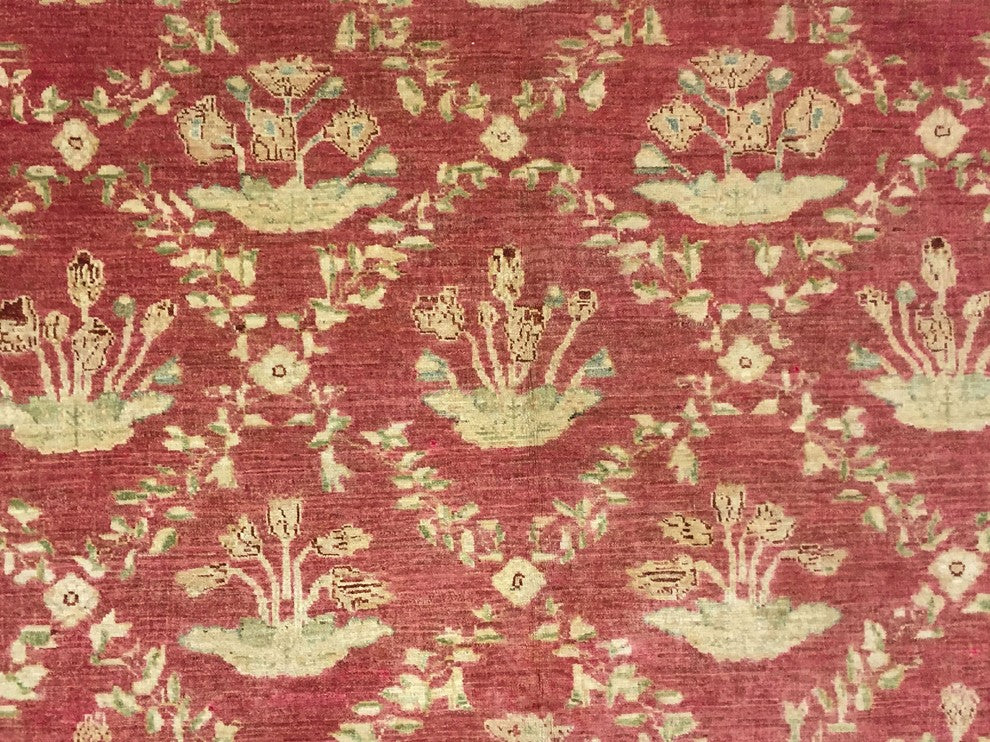 Peshawar Jessica Rose/Gold Rug, 7'11x9'5
