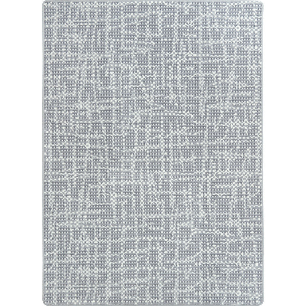 Joy Carpets WorkSpace Attractive Choice Area Rug, Cloudy, 5'4" X 7'8"