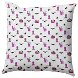 Halloween Critters Accent Pillow, Orchid, 18"x18"