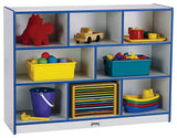 Rainbow Accents Super-Sized Single Mobile Storage Unit - Blue