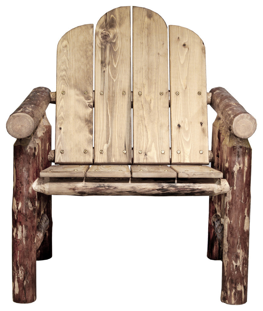Glacier Country Collection Deck Chair, Exterior Stain Finish