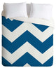 Deny Designs Holli Zollinger Denim Chevron Duvet Cover - Lightweight