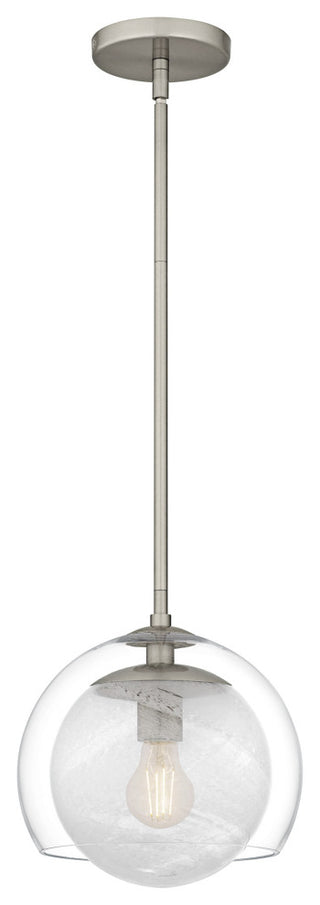 Quoizel QPP6774 Eslinger 10"W Mini Pendant - Brushed Nickel
