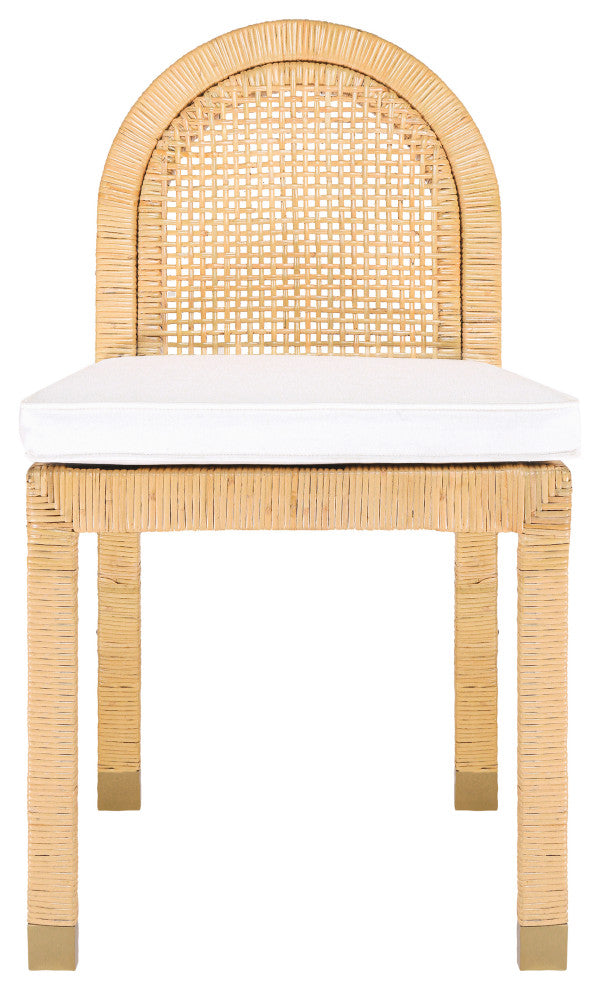 Amara Natural Rattan Arched Back Dining Chair